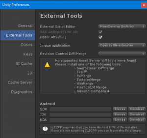 unity android studio sdk location