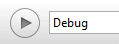 Mono Develop Debug Button